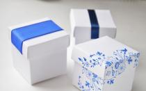 Как сделать подарочную коробку из картона своими руками (Видео)